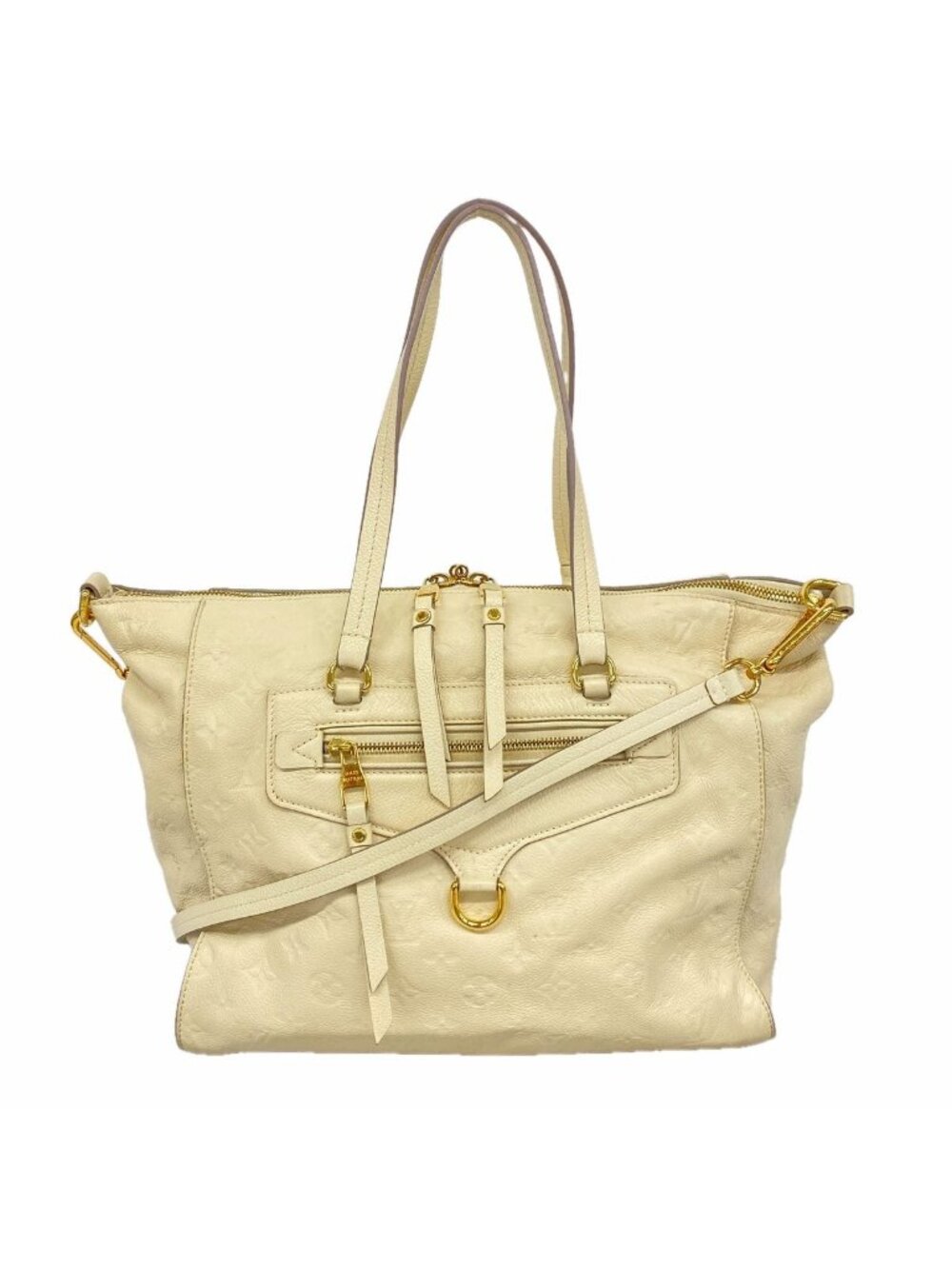 Louis Vuitton Tote Monogram Empreinte le Mini les PM Neige 2-Way